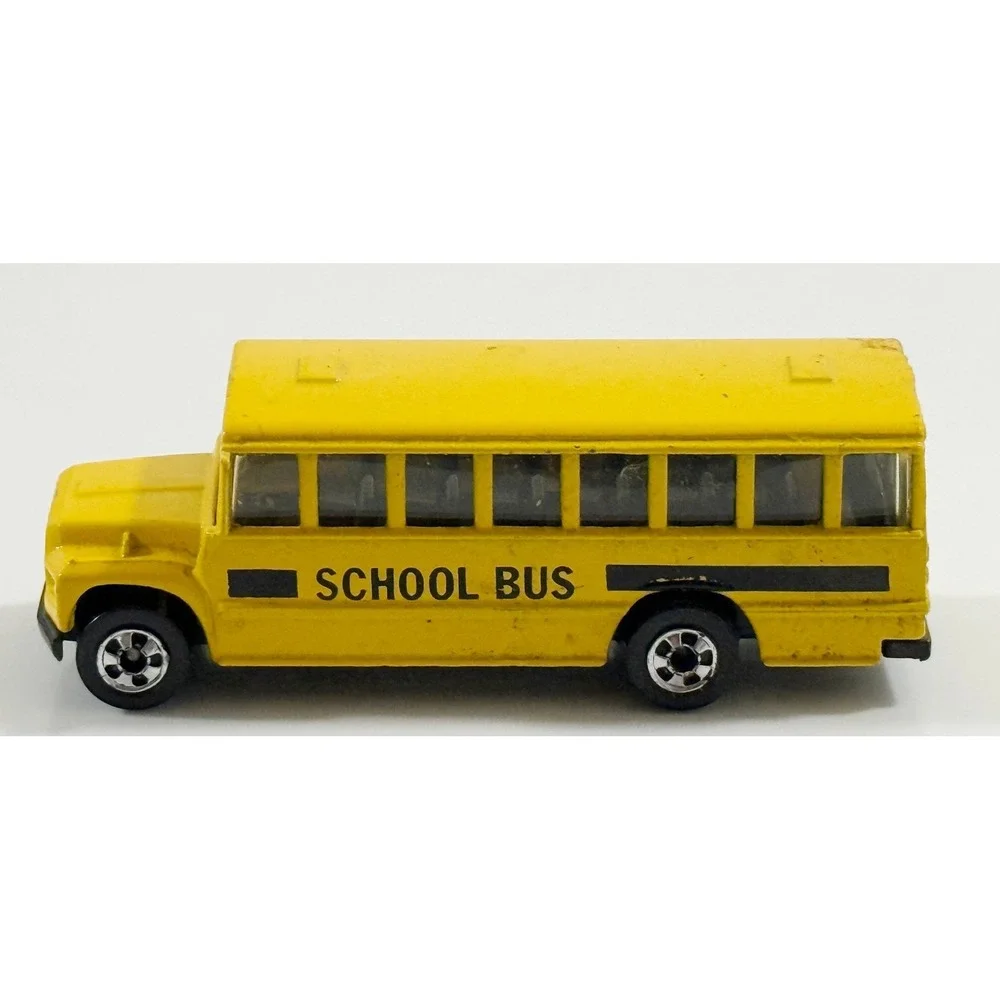 Hot Wheels School Bus Kids One Size Yellow Vintage 1988 Die-Cast Toy Car